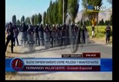 Tía María: Manifestantes se enfrentan otra vez a policías en Cocachacra [Video]