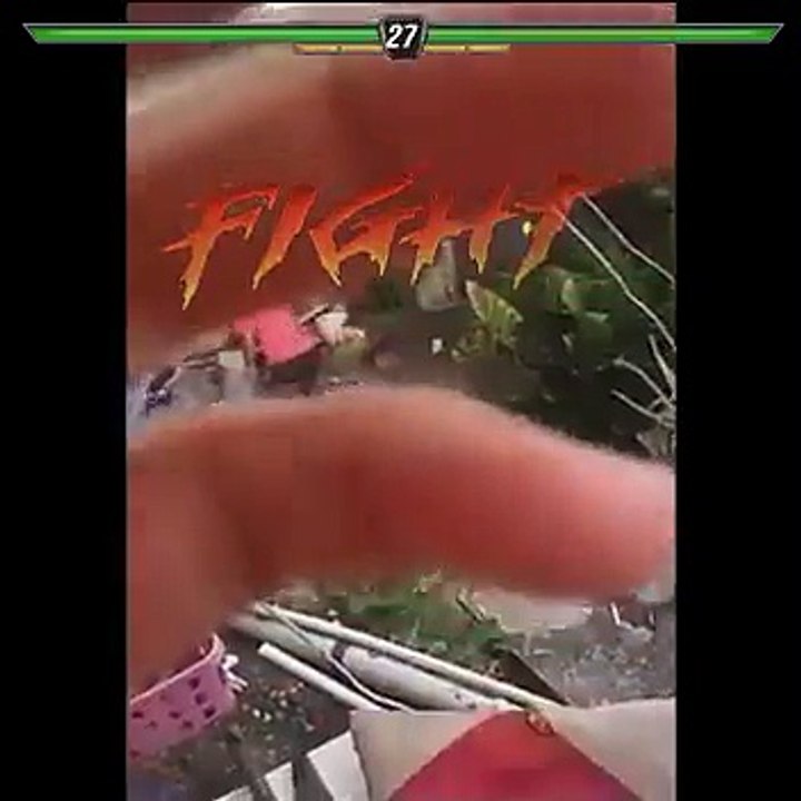 Motal Kombat Fatality entre Marido e Mulher...