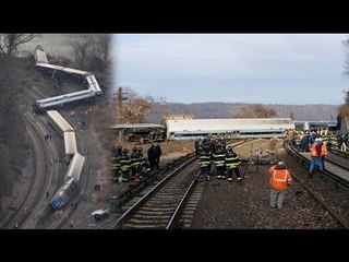 Metro North train derails in Bronx, New York: four dead, more than 60 injured