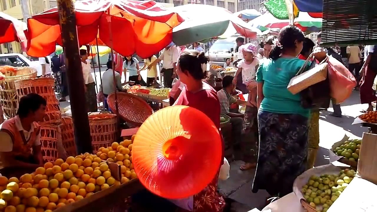 Rangoon Burma / Yangon Myanmar