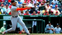 Giancarlo Stanton Literally Hit the Ball Out of the Park