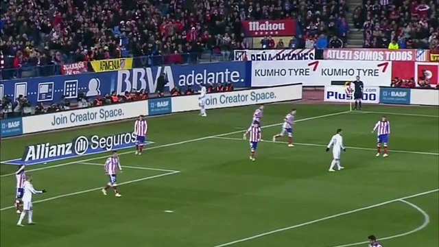 Gareth Bale vs Atletico Madrid Away HD 720p (7/01/2015)