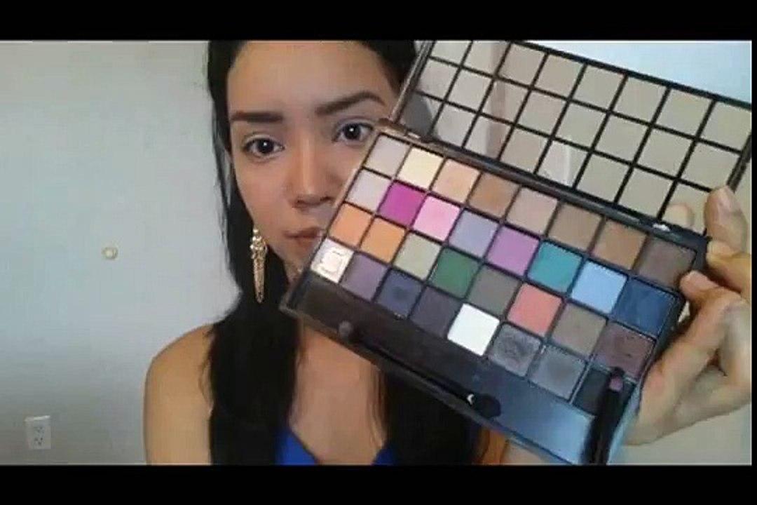 Gold & bronze eye makeup tutorial