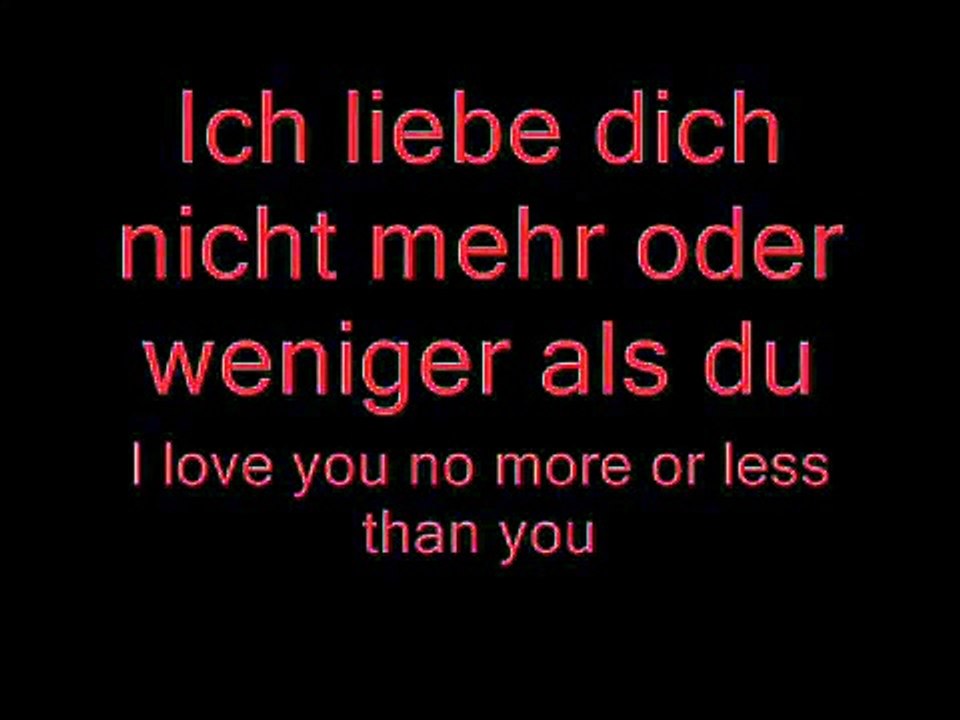 Wo Bist Du - Rammstein Lyrics and English Translation