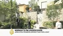 Norwegian PM Works as Taxi Driver For A Day.