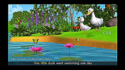 Five-Little-Ducks - 3D Animation / Cartoon - Nursery-Rhyme, Abc-song-for-children
