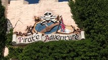 Pirate Adventure Dark Ride POV Boat Ride Pirates of the Caribbean Knock-Off Drayton Manor UK