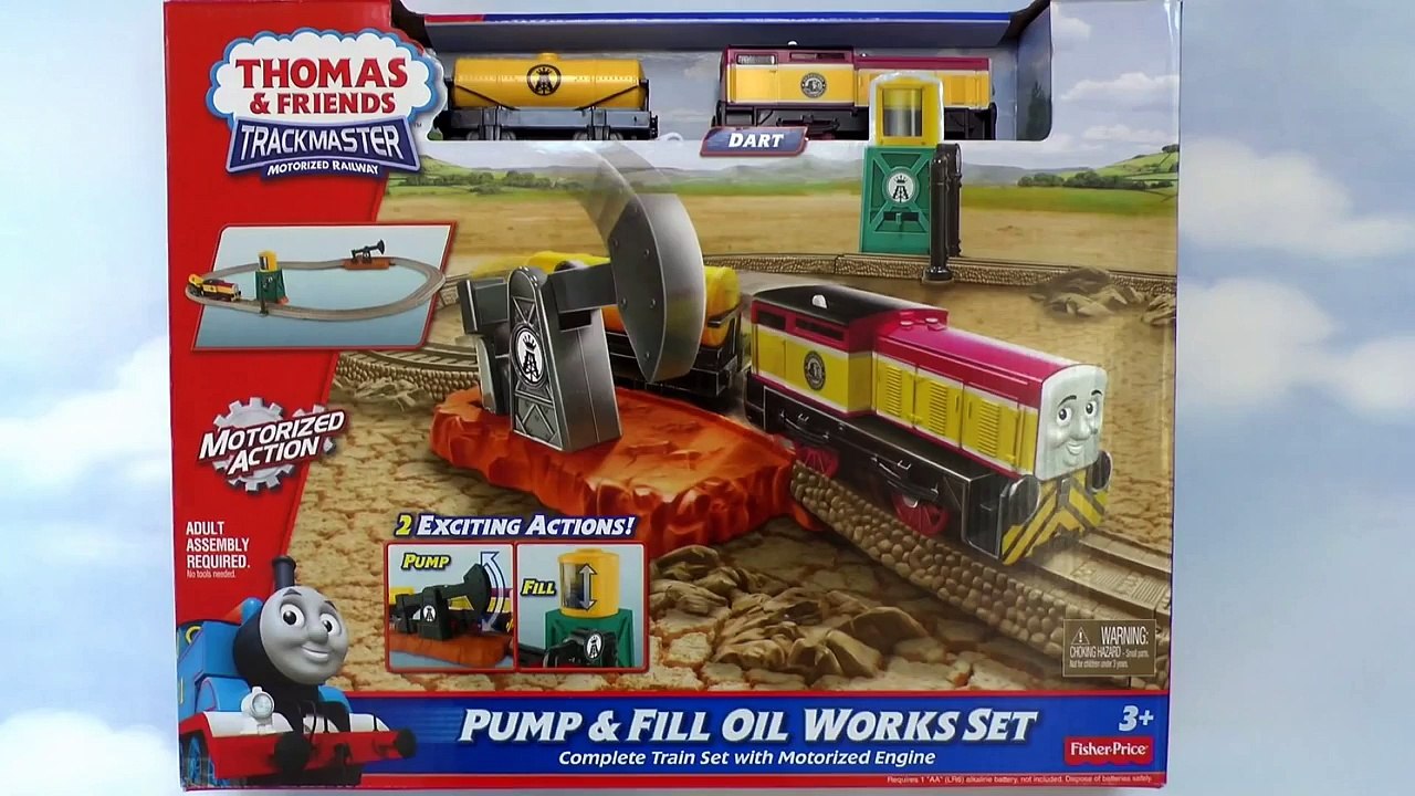 Dieselworks Thomas The Train Trackmaster Pump and Fill Set kids Toy Train Set Thomas The Tank