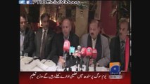 Highlights Of President PTI Azad Kashmir Barrister Sultan Mahmood Chaudhry Press Conference London 12 May 2015