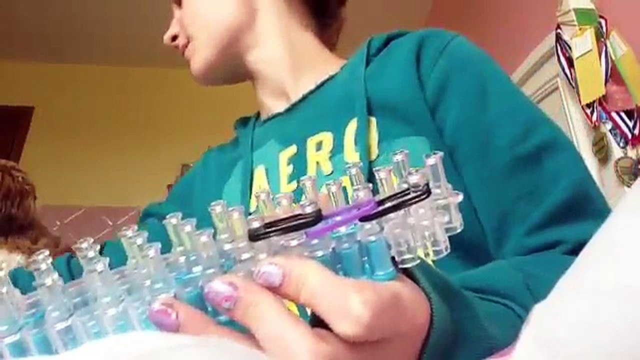 Minecraft Rainbow loom charms - Ender Man face
