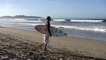 Peter Devries surfing Nosara Costa Rica