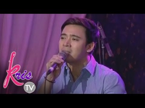Erik Santos sings 'Kung Ako na Lang Sana' on KrisTV