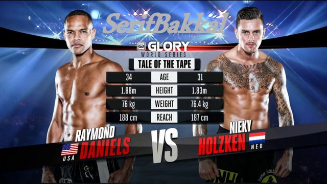 Raymond Daniels - Nieky Holzken GLORY 19 Virginia (Bilgehan Demir Anlatımı)