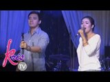 Angeline & Erik 'Sana Kahit Minsan' duet on KrisTV