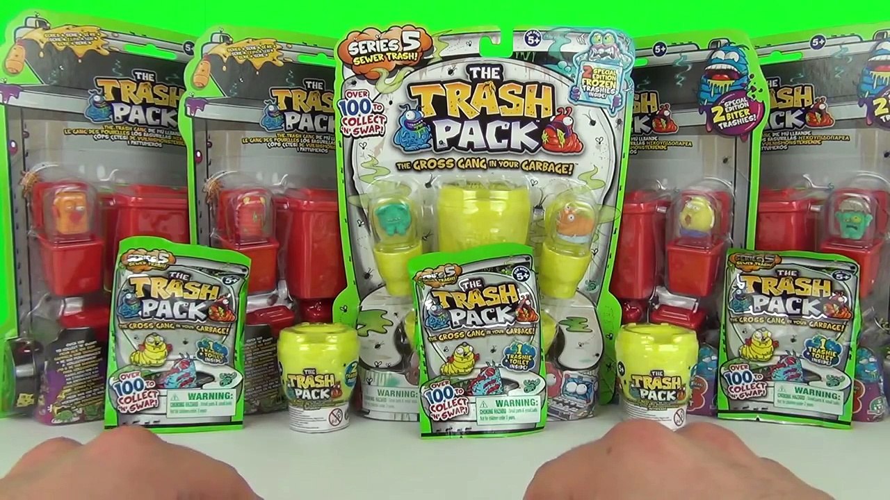 Ultimate Surprise Trash Pack Unboxing Of Blind Bags & 12 Packs Fun Kids ...