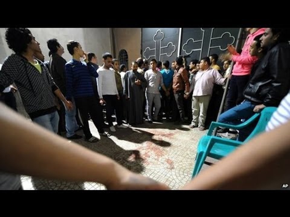 Egyptian gunmen kill three outside church in Cairo