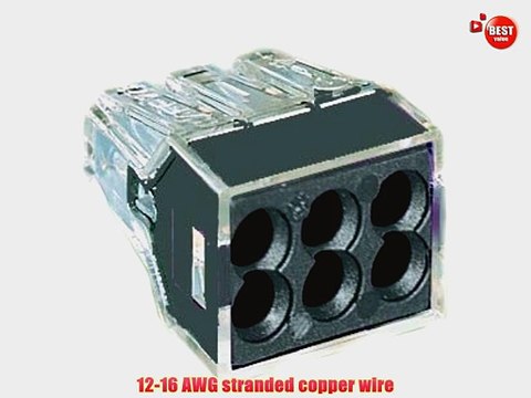 Push On Wire Connector - 6Port 12-18Awg Push-On Wire Connect - 773-166