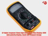 Dragonpad® LCD Digital Ohm Volt Meter Ac Dc Voltmeter Multimeter