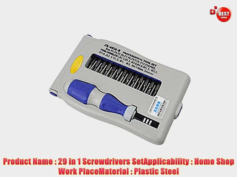 Econoled All in 1 Pocket Slotted Philips Torx Screwdriver Set