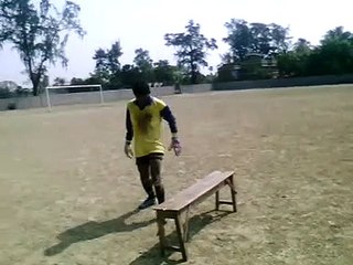 Goalkeeper training