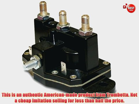 Trombetta 12 Volt Reversing Polarity DC Contactor Part No. 214-1231-A61