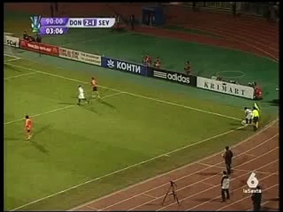 Gol de Palop Shakhtar Donetsk-Sevilla Fútbol Club