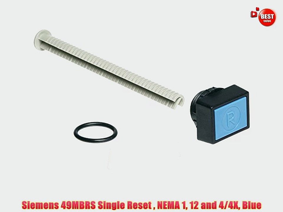 Siemens 49MBRS Single Reset NEMA 1 12 and 4/4X Blue