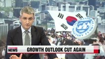 IMF further cuts Korea's growth forecast to 3.1%