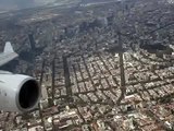 Landing at Mexico City International Airport