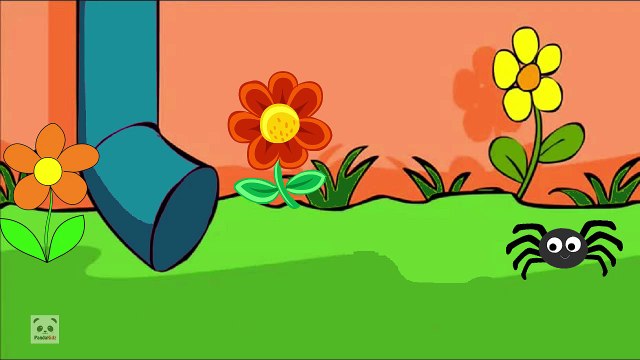 Black itsy bitsy spider Song | Itsy Bitsy spider nursery rhyme Lyrics Incy Wincy spider song