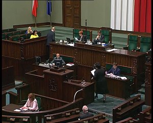 Poseł Grażyna Ciemniak - Wystąpienie z dnia 13 maja 2015 roku.