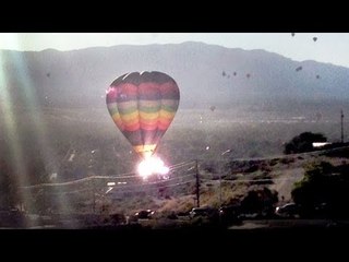 Balloon Fiesta crash: Two men burned as balloon hits power lines in New Mexico