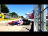 VIDEO: Houston Grand Prix crash leaves IndyCar champ with spinal fractures