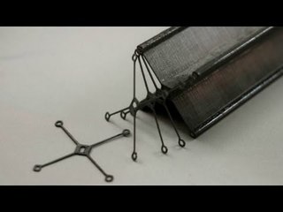 MIT invention: ultralight Lego-like material for large construction