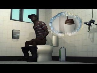 Trace DNA in unflushed feces reveals thief identity