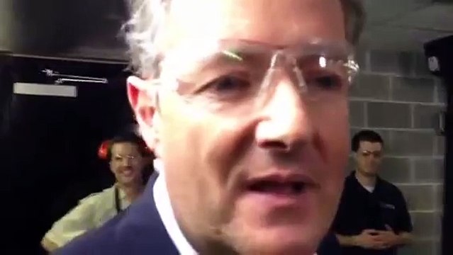 Alex Jones Confronts Piers Morgan Backstage