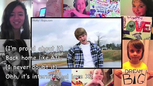 Pitbull Featuring Chris Brown - International Love (MattyBRaps) (Lyrics on Video)