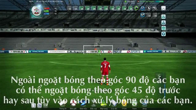 Hướng dẫn cách qua người đơn giản trong FIFA online 3