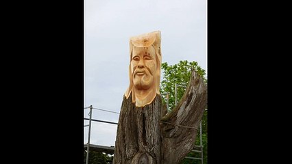 nouvelle sculpture a Larmor-plage