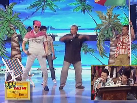 Dance step ng Boom Panes itinuro ni Vice