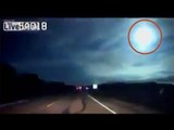 Police dash cam captures meteor in Canada