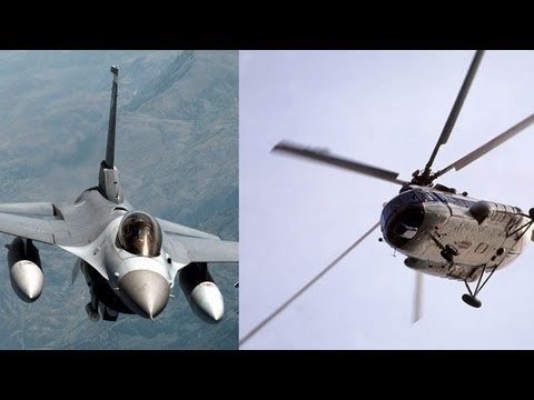 Turkish warplanes shoot down Syrian helicopter near border