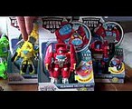 NEW 2014 Transformers Rescue Bot Toys - BumbleBee Motorbike, Optimus Monster Truck and Heatwave Boat