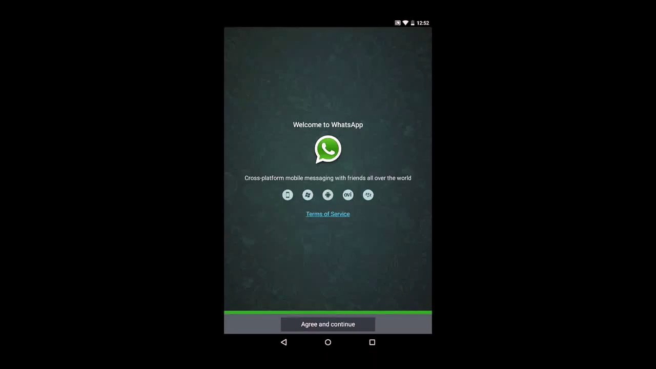 Verify number on WhatsApp EN