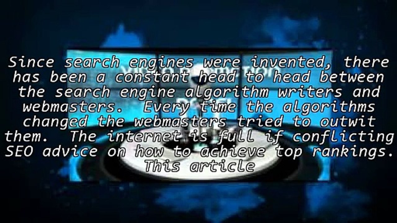 Article Writing - The New SEO Master Tool - Part 1