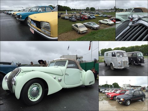 450 Peugeot sur le circuit de Linas-Montlhéry