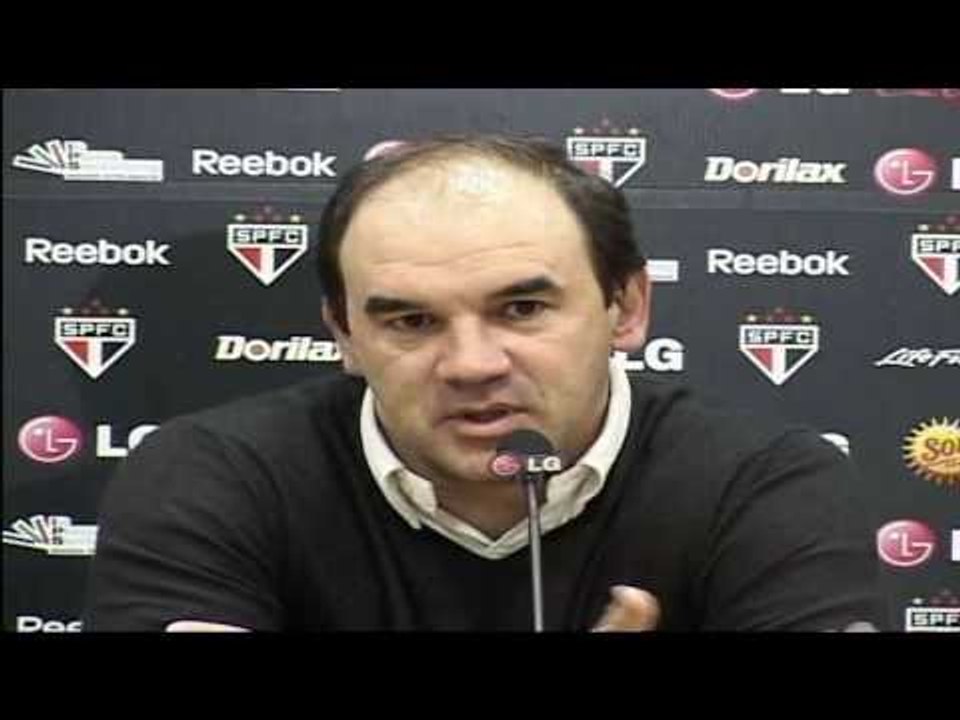 [Coletiva] Parte 1 - São Paulo 2 x 1 Gremio - Téc. Ricardo Gomes - 30-07-09
