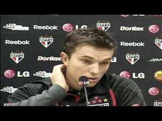 [Coletiva] São Paulo 2 x 1 Gremio - atacante Dagoberto - 30-07-09