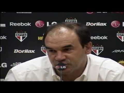 [Coletiva] Parte 1 - São Paulo 2 x 1 Santos - Téc. Ricardo Gomes - 19-07-09