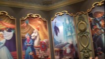 Fairy Tale Hall Cinderella's Castle Walk Through POV Tokyo Disneyland Japan